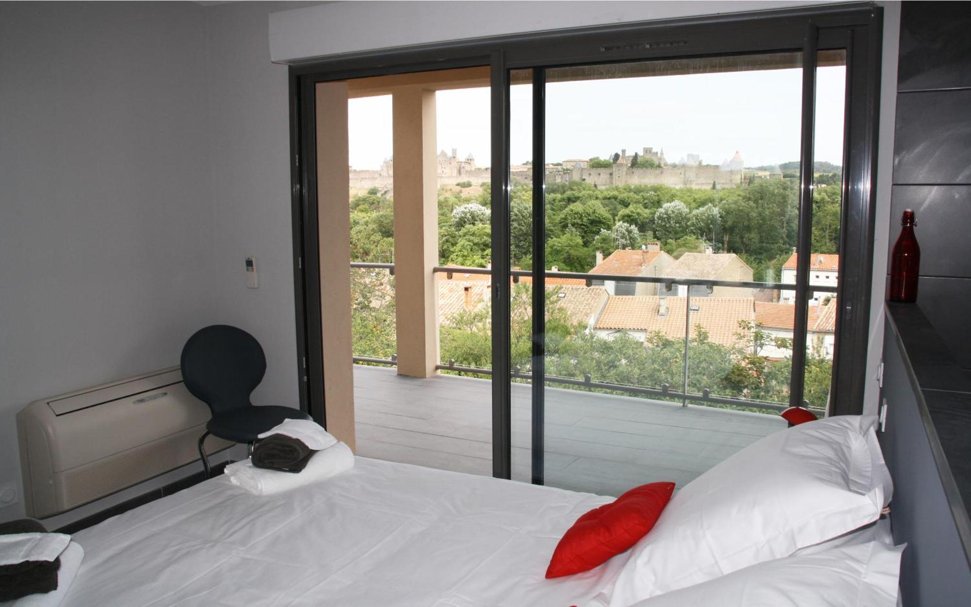 Appartement Le Saint Nazaire - Les Balcons De La Cite Carcassonne Exterior photo